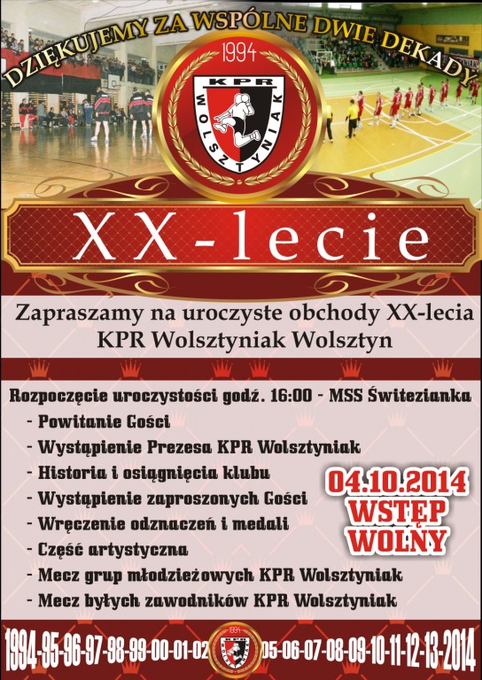 XX-lecie KPR Wolsztyniak